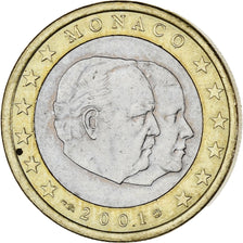 Monaco, Rainier III, Euro, 2001, Paris, SUP, Bimétallique, Gadoury:MC178
