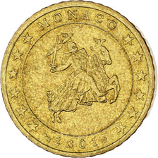 Monaco, Rainier III, 50 Euro Cent, 2001, Paris, AU(55-58), Brass, Gadoury:MC177