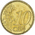 Monaco, Rainier III, 10 Euro Cent, 2001, Paris, AU(55-58), Brass, Gadoury:MC175