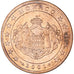 Monaco, Rainier III, 5 Euro Cent, 2001, Paris, AU(55-58), Copper Plated Steel