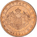 Monaco, Rainier III, 2 Euro Cent, 2001, Paris, AU(55-58), Copper Plated Steel
