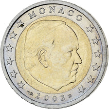 Monaco, Rainier III, 2 Euro, 2002, Paris, MS(63), Bi-Metallic, Gadoury:MC179