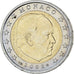 Monaco, Rainier III, 2 Euro, 2002, Paris, MS(63), Bi-Metallic, Gadoury:MC179