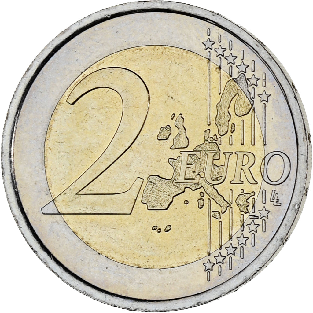 Monaco, Rainier III, 2 Euro, 2002, Paris, MS(63), Bi-Metallic, Gadoury:MC179