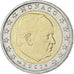 Monaco, Rainier III, 2 Euro, 2002, Paris, MS(63), Bi-Metallic, Gadoury:MC179