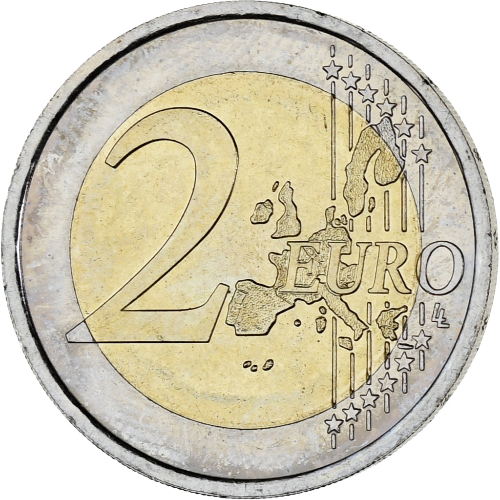 Monaco, Rainier III, 2 Euro, 2002, Paris, MS(63), Bi-Metallic, Gadoury:MC179