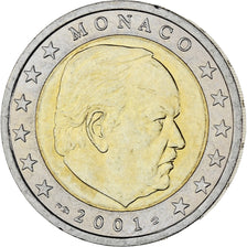 Monaco, Rainier III, 2 Euro, 2001, Paris, SPL, Bimétallique
