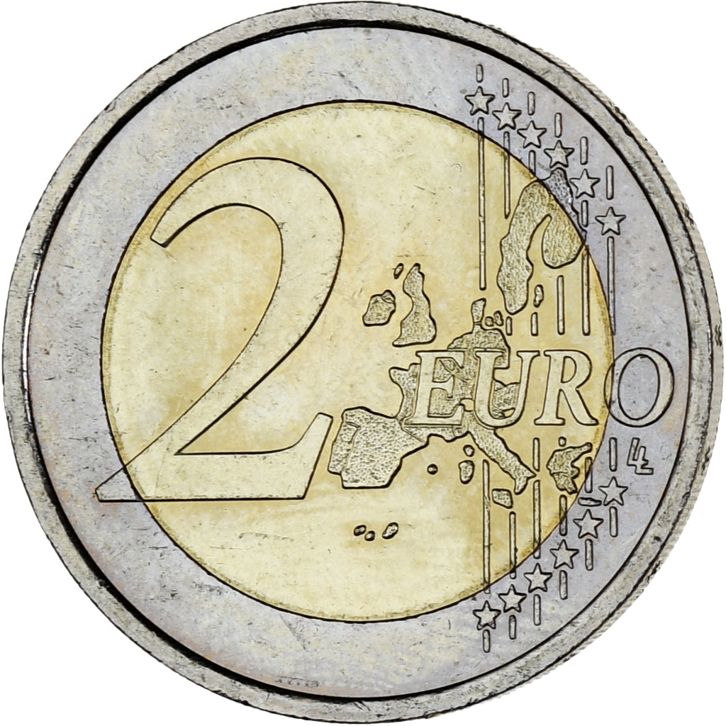 Monaco, Rainier III, 2 Euro, 2001, Paris, MS(63), Bi-Metallic