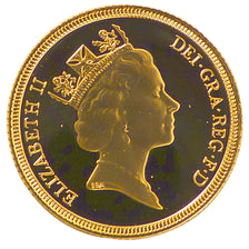 Great Britain, 1 Sovereign, 1985, London, KM #943, MS(65-70), Gold, 7.99