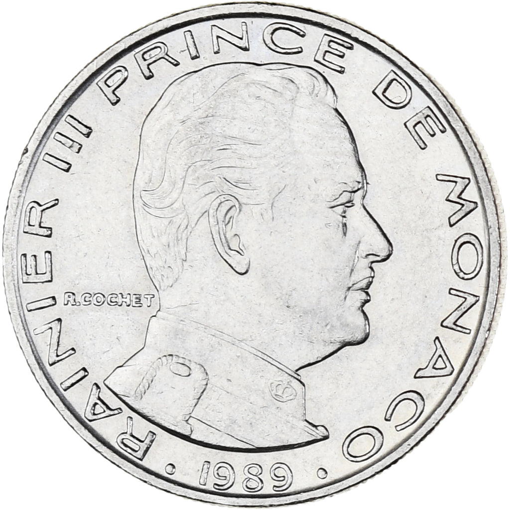 Monaco, Rainier III, Franc, 1968, PR+, Nickel, KM:140, Gadoury:MC 150