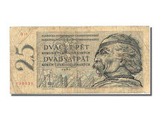 Czechoslovakia, 25 Korun, 1961, KM #89b, EF(40-45), Q