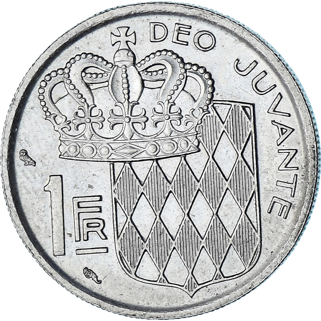 Monaco, Rainier III, Franc, 1968, PR, Nickel, KM:140, Gadoury:MC 150