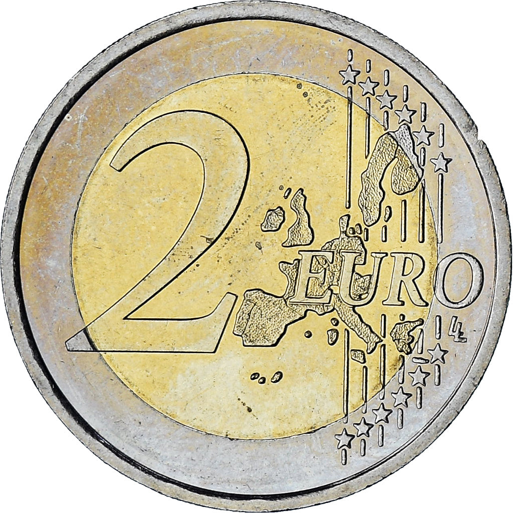 Monaco, Rainier III, 2 Euro, 2001, Paris, AU(55-58), Bi-Metallic, Gadoury:MC179