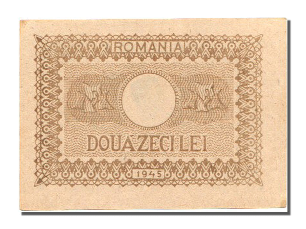 Romania, 20 Lei, 1945, FDS