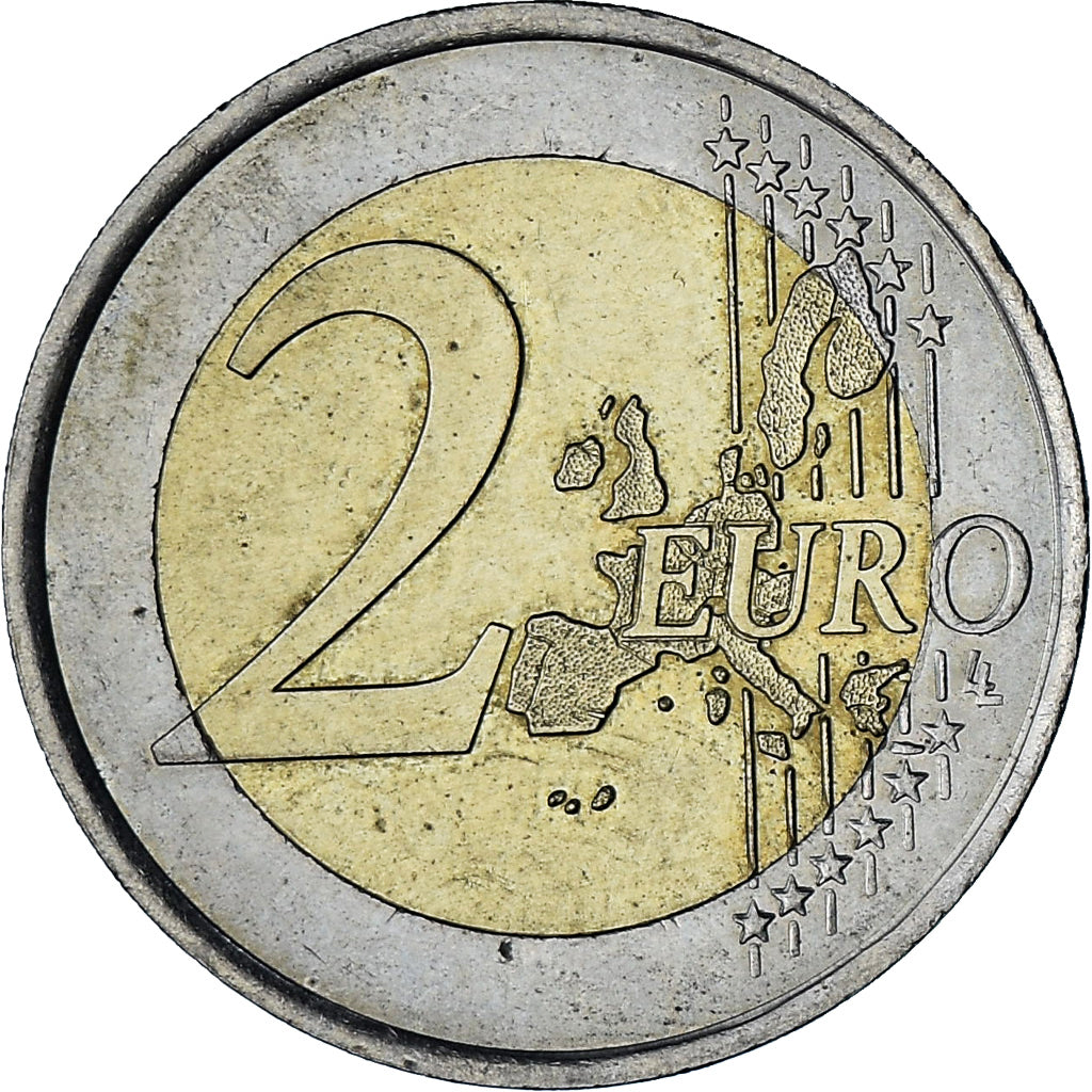 Monaco, Rainier III, 2 Euro, 2003, Paris, MS(63), Bi-Metallic, Gadoury:MC179