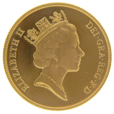 Great Britain, 2 Pounds, 1985, London, KM #944, MS(65-70), Gold, 16.04