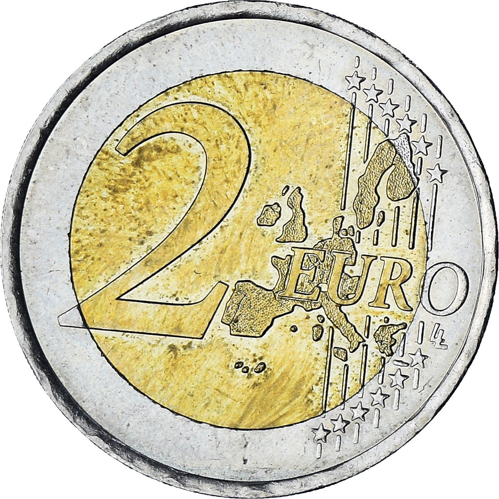 Monaco, Rainier III, 2 Euro, 2003, Paris, AU(55-58), Bi-Metallic, Gadoury:MC179