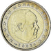Monaco, Rainier III, 2 Euro, 2003, Paris, AU(55-58), Bi-Metallic, Gadoury:MC179