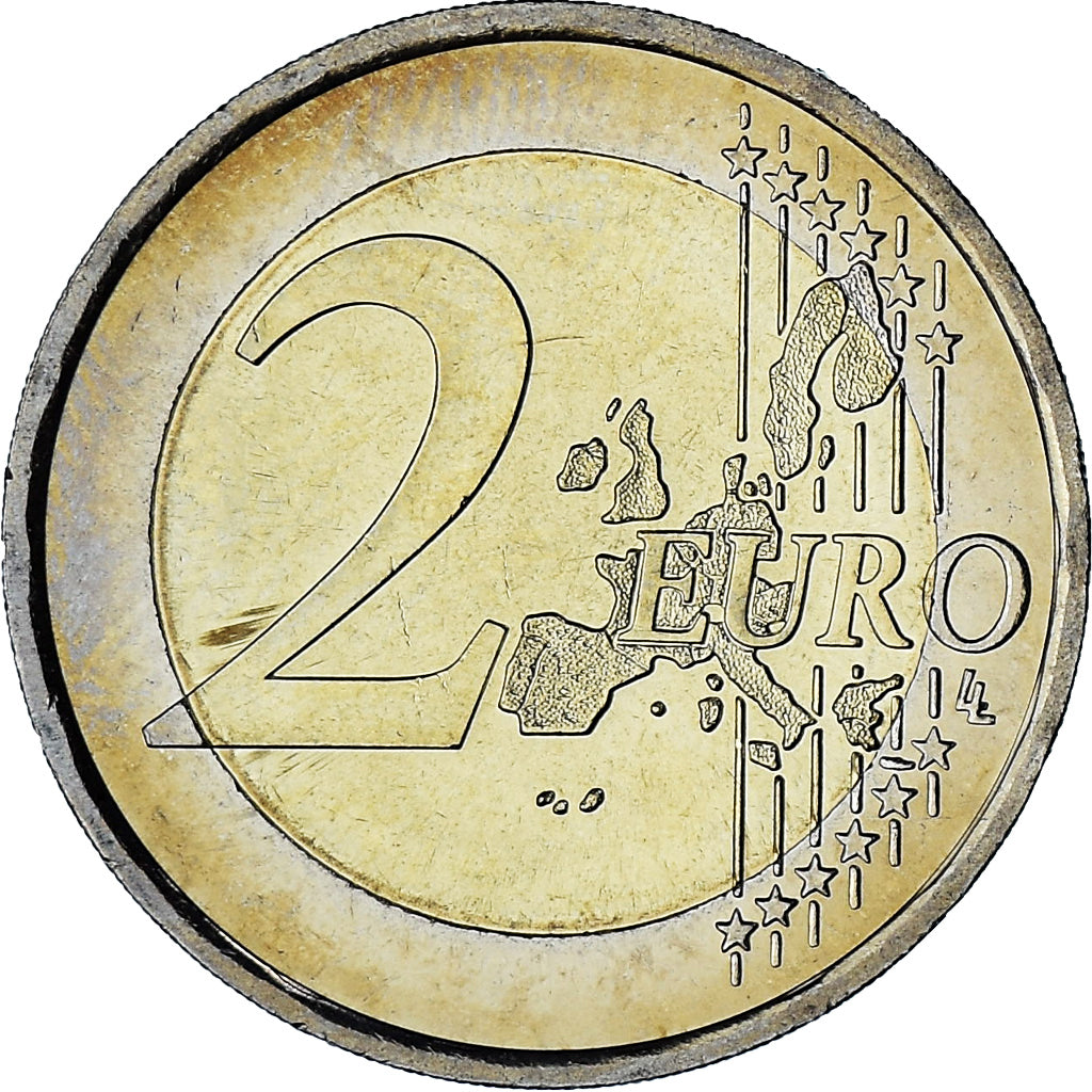 Monaco, Rainier III, 2 Euro, 2003, Paris, AU(55-58), Bi-Metallic, Gadoury:MC179