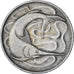 Singapur, 20 Cents, 1969, Singapore Mint, EF(40-45), Miedź-Nikiel, KM:4