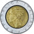 Italy, 500 Lire, 1989, Rome, AU(55-58), Bi-Metallic, KM:111
