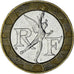 Francia, Génie, 10 Francs, 1988, MBC, Bimetálico, KM:964.1, Gadoury:827