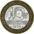 Francia, Génie, 10 Francs, 1988, MBC, Bimetálico, KM:964.1, Gadoury:827