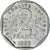 France, Jean Moulin, 2 Francs, 1993, AU(55-58), Nickel, KM:1062, Gadoury:548
