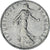 Frankrijk, Semeuse, 1/2 Franc, 1976, Paris, ZF, Nickel, KM:931.1, Gadoury:429