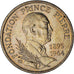 Monaco, Rainier III, 10 Francs, 1989, MS(63), Nickel-Aluminum-Bronze, KM:162