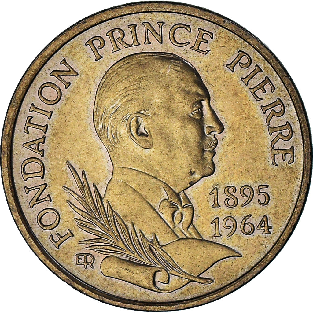 Monaco, Rainier III, 10 Francs, 1989, MS(63), Nickel-Aluminum-Bronze, KM:162