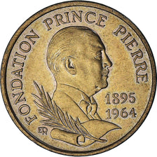 Monaco, Rainier III, 10 Francs, 1989, MS(63), Nickel-Aluminum-Bronze, KM:162