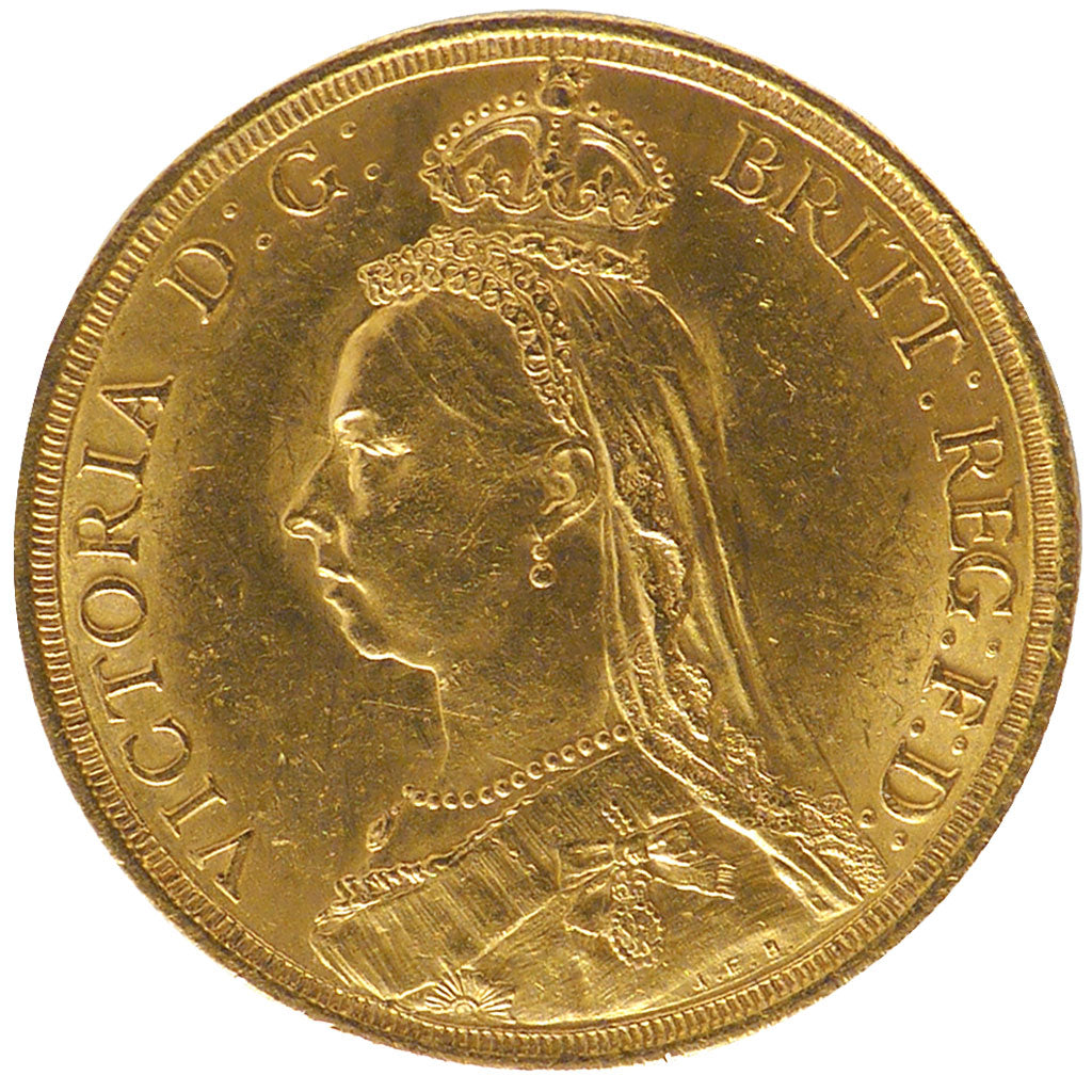 Victoria, Grande-Bretagne, 2 Livres Jubilé