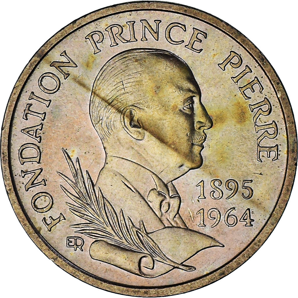 Monaco, Rainier III, 10 Francs, 1989, SPL-, Nichel-alluminio-bronzo, KM:162