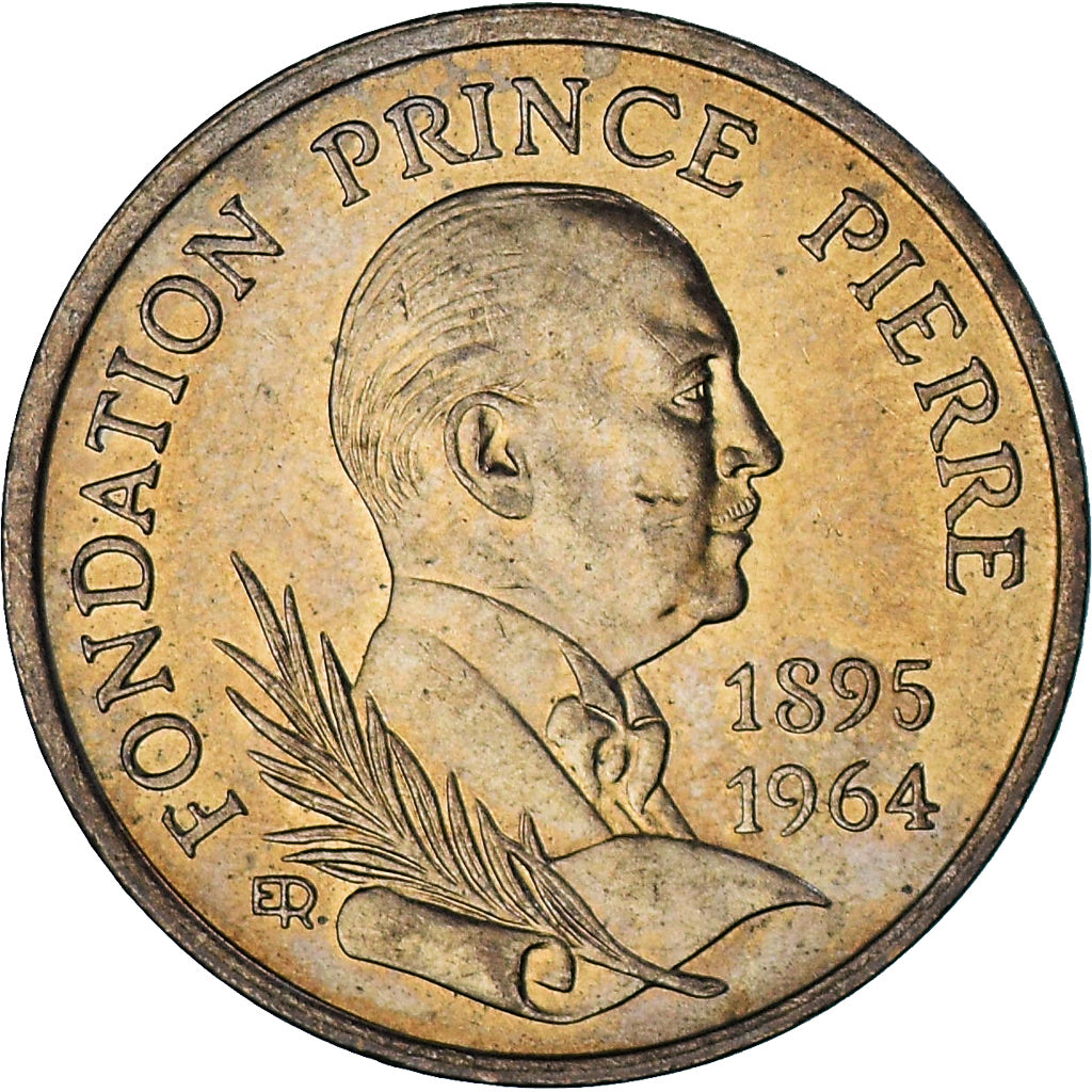 Monaco, Rainier III, 10 Francs, 1989, AU(55-58), Nickel-Aluminum-Bronze, KM:162