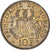 Monaco, Rainier III, 10 Francs, 1989, AU(55-58), Nikiel-Aluminium-Brąz, KM:162