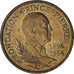 Monaco, Rainier III, 10 Francs, 1989, EF(40-45), Nikiel-Aluminium-Brąz, KM:162