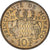 Mónaco, Rainier III, 10 Francs, 1989, EF(40-45), Níquel-Alumínio-Bronze