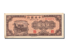 China, 500 Yüan, 1947, KM #381, UNC(63), RH