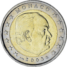 Monaco, Rainier III, 2 Euro, 2003, Paris, SUP, Bimétallique, Gadoury:MC179