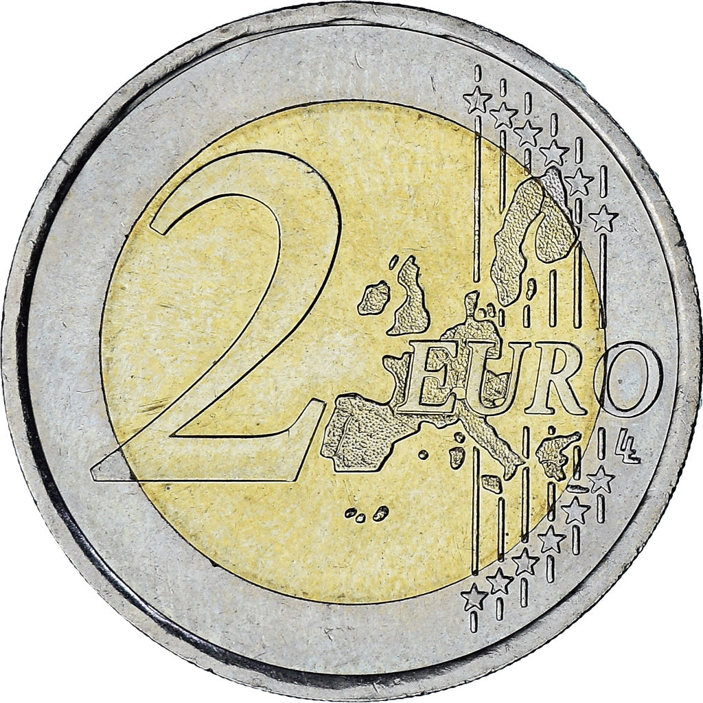 Monaco, Rainier III, 2 Euro, 2003, Paris, AU(55-58), Bi-Metallic, Gadoury:MC179