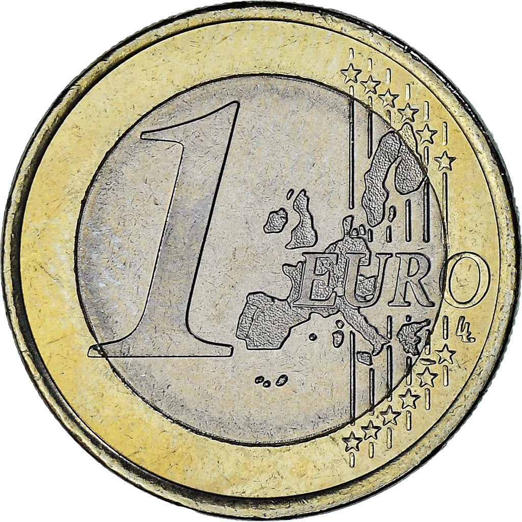 Monaco, Rainier III, Euro, 2001, Paris, SS+, Bi-Metallic, Gadoury:MC178, KM:173