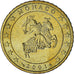 Monaco, Rainier III, 50 Euro Cent, 2001, Paris, AU(55-58), Brass, Gadoury:MC177