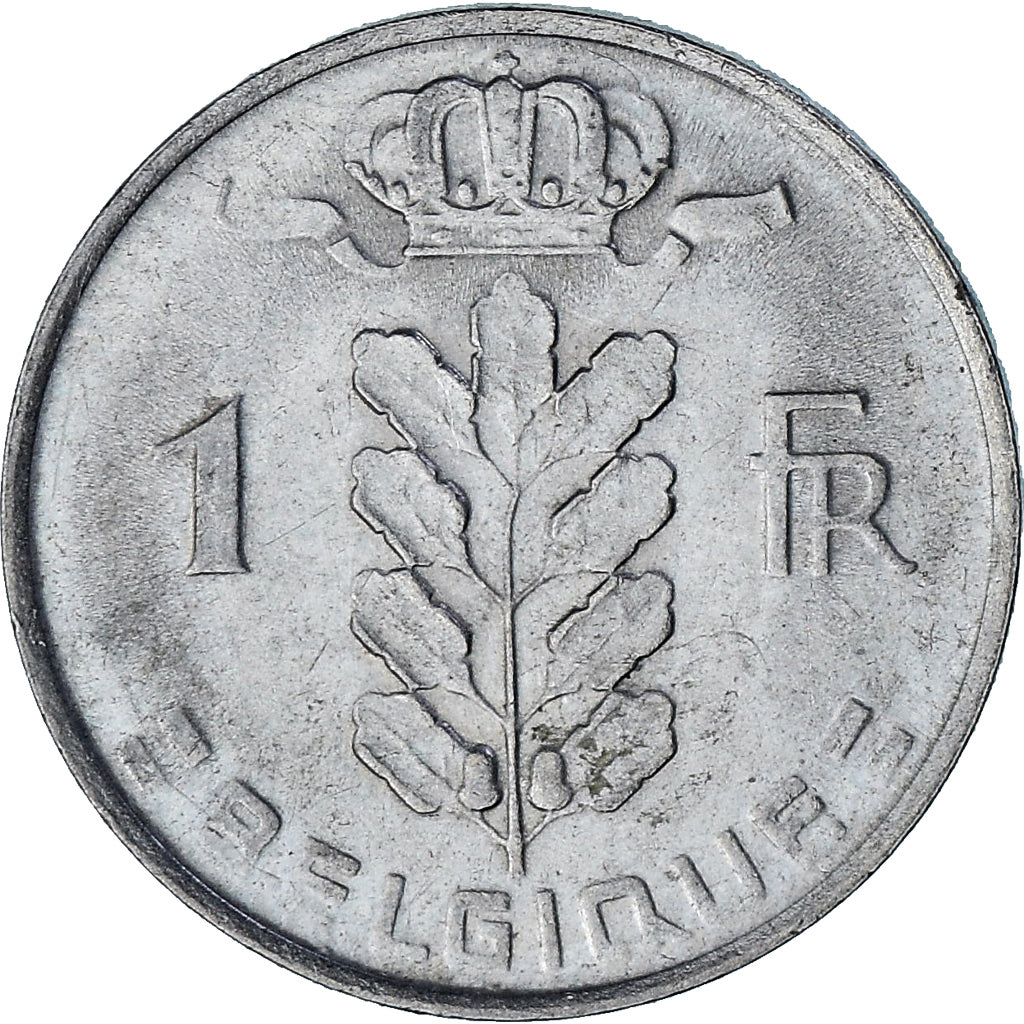 België, Franc, 1967, Cupro-nikkel, ZF, KM:142.1