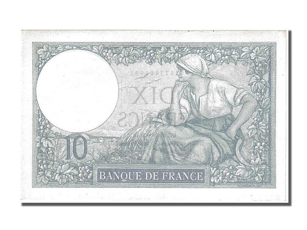 10 Francs type Minerve