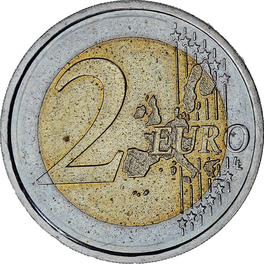 Monaco, Rainier III, 2 Euro, 2002, Paris, AU(55-58), Bi-Metallic, Gadoury:MC179