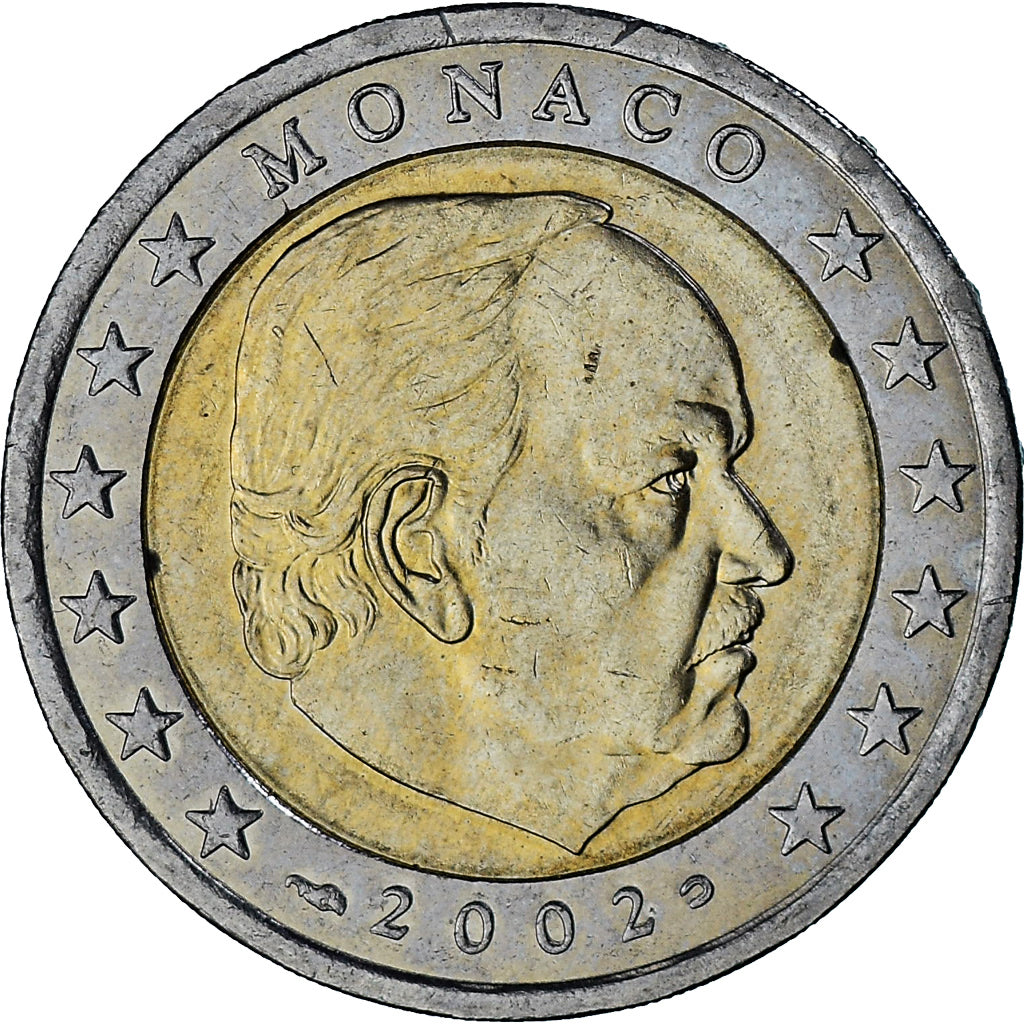 Monaco, Rainier III, 2 Euro, 2002, Paris, SUP, Bimétallique, Gadoury:MC179