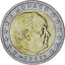 Monaco, Rainier III, 2 Euro, 2002, Paris, SS, Bi-Metallic, Gadoury:MC179, KM:174