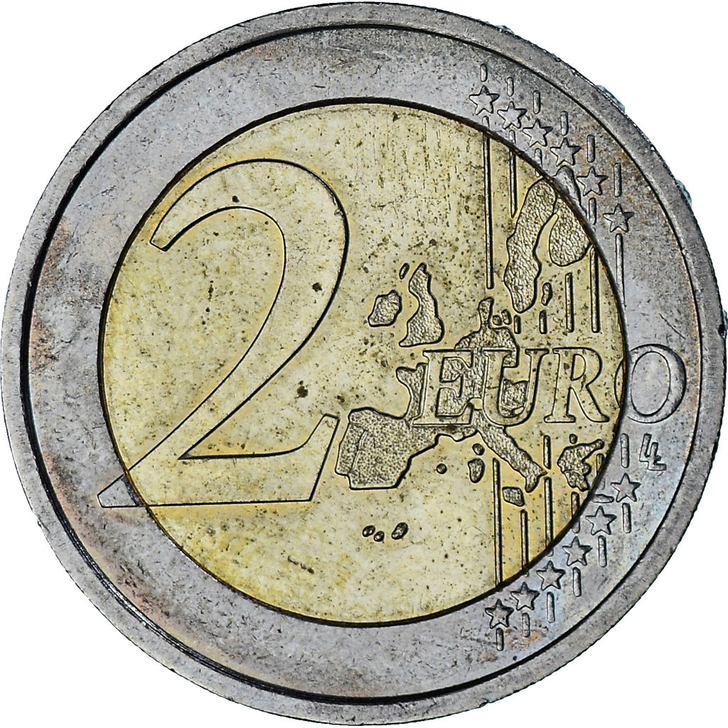 Monaco, Rainier III, 2 Euro, 2002, Paris, EF(40-45), Bi-Metallic, Gadoury:MC179
