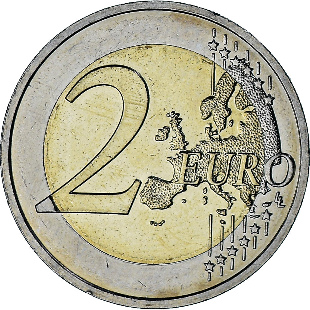 Monaco, Albert II, 2 Euro, 2012, Paris, AU(55-58), Bi-Metallic, Gadoury:MC196